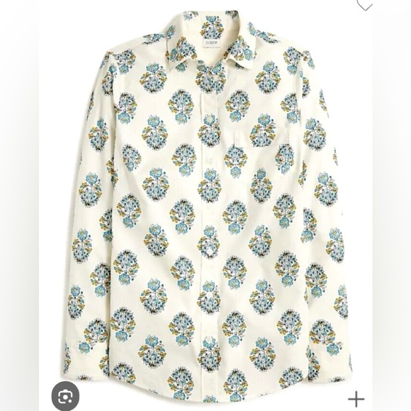 J. Crew Factory Tops - NWT J. CREW  COTTON POPLIN Signature-Fit
Size L